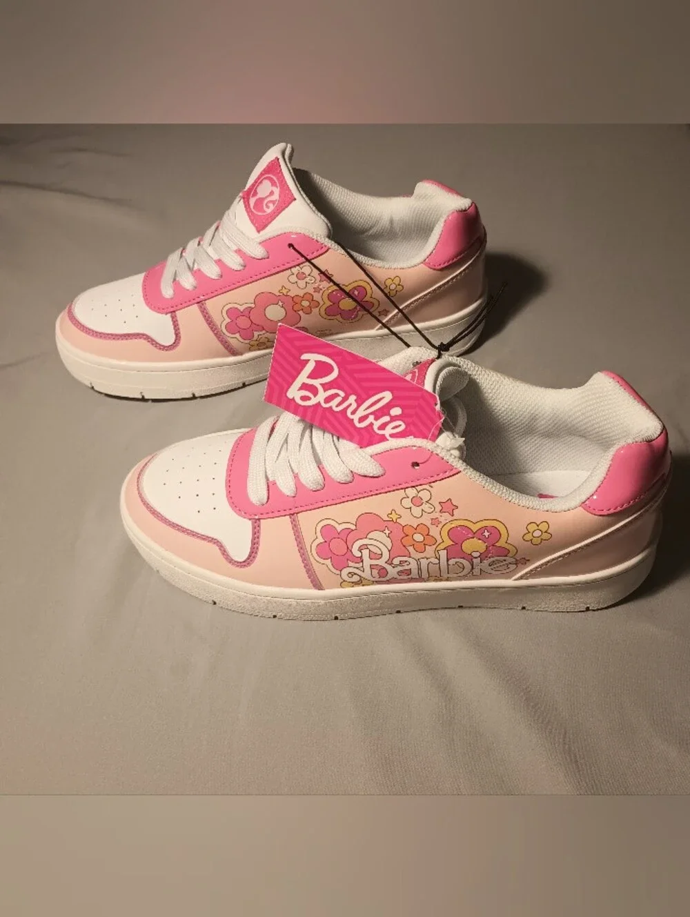 Barbie By Mattel Women's Pink Casual Court Sneakers